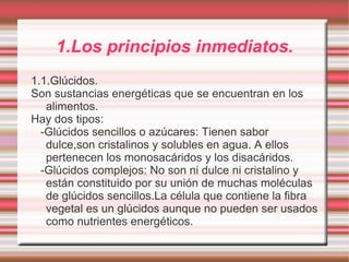 2.LAS NECESIDADES NUTRICIONALES.