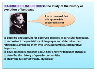 basic notions in linguistics | PPTX