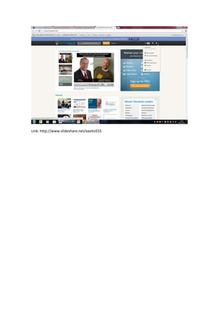 Link: http://www.slideshare.net/xavito555
 