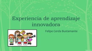 Experiencia de aprendizaje
innovadora
Felipe Cerda Bustamante
 