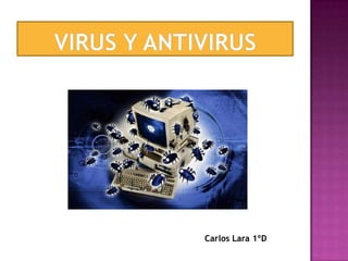 VIRUS Y ANTIVIRUSCarlos Lara 1ºD