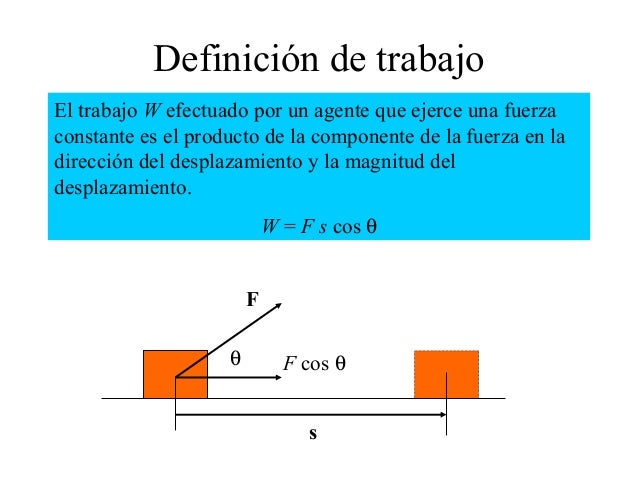 Trabajo y energía . fisica i