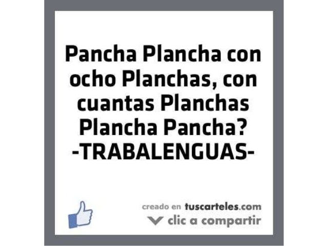 trabalenguas trabalenguas
