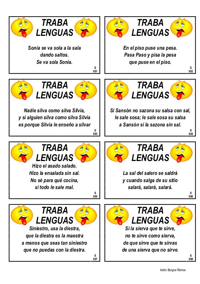 trabalenguas trabalenguas