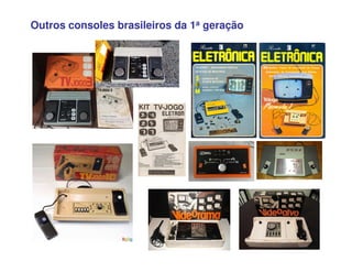 Outros consoles brasileiros da 1a geração
 