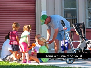 Família é uma rede social
 