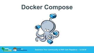 Darkmira Tour Community & PHP Com Rapadura - 12/2016
Docker Compose
 