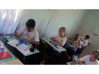 Trabalhando moais em sala de aula