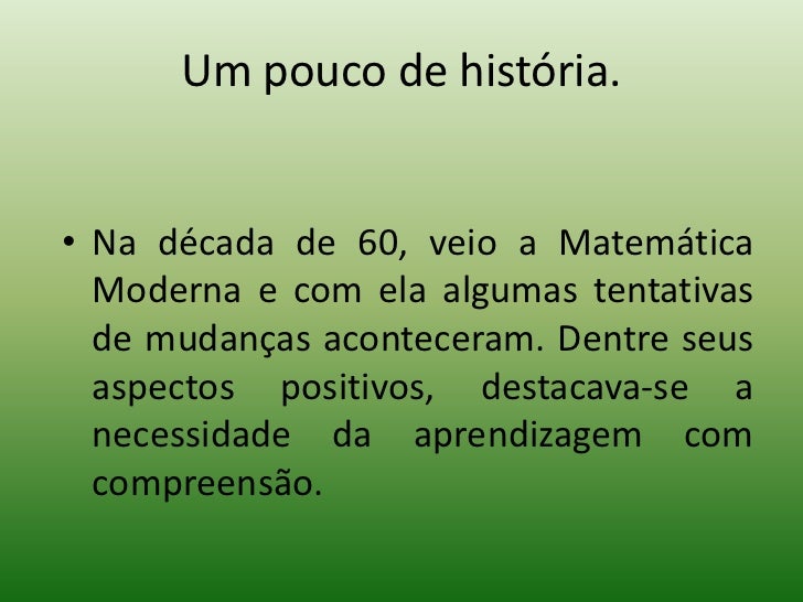 A História da Tabuada