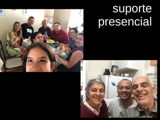 suporte
presencial
 