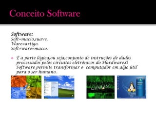 DispositivoOs principais periféricos de saída:Monitor- é um periférico de saída que revela as informações do computador para o operador que visualiza os dados digitados.