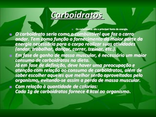 Carboidratos  