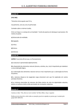 Trabalho 3º bimestre de 2011-2º ano