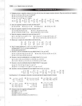 Trabalho 5 - Aĺgebra Linear
