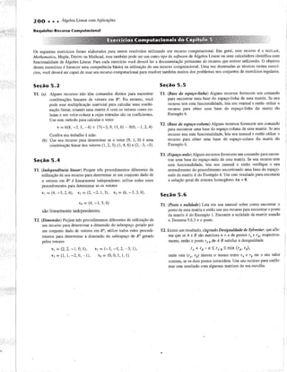 Trabalho 5 - Aĺgebra Linear
