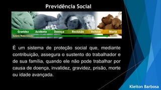 Trabalho de previdência social e assistência social - Direito Constitucional III