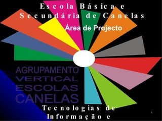 Escola Básica e Secundária de Canelas Área de Projecto Tecnologias de Informação e Comunicação 