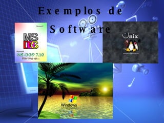 Exemplos de Software 