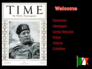 Fascismo Ideologia Lema fascista Fotos Vídeos Créditos 