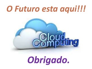 O Futuro esta aqui!!!
Obrigado.
 