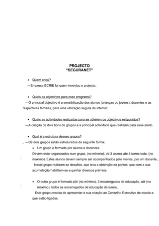 Trabalho Final 1ºPeríOdo