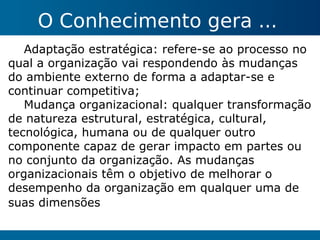 Gestão do Conhecimento