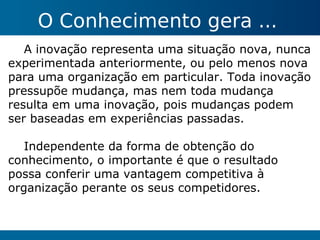 Gestão do Conhecimento