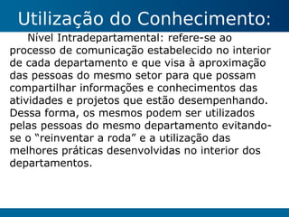 Gestão do Conhecimento