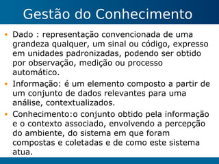 Gestão do Conhecimento