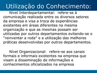 Gestão do Conhecimento