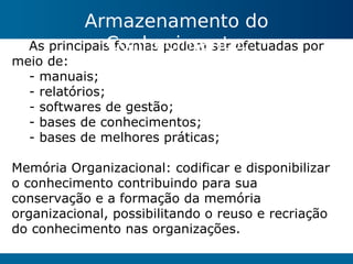 Gestão do Conhecimento