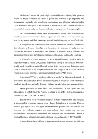 Trabalho, juventude e exclusão social