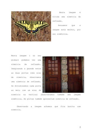 Trabalho Simetria