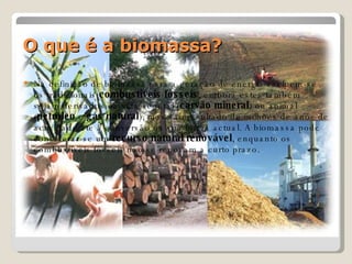 Trabalho Sobre Biomassa Power Point | PPT
