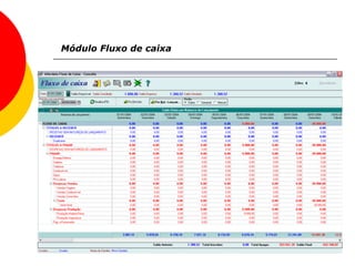M ódulo Fluxo de caixa 