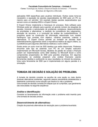 Trabalho sobre SSD    Sistemas De Informação - FAC 2