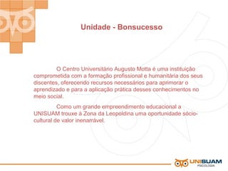 Descrição Física da UNISUAM - Bonsucesso | PPT