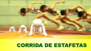 CORRIDA DE ESTAFETAS
PPT模板下载：www.1ppt.com/moban/ 行业PPT模板：www.1ppt.com/hangye/
节日PPT模板：www.1ppt.com/jieri/ PPT素材下载：www.1ppt.com/sucai/
PPT背景图片：www.1ppt.com/beijing/ PPT图表下载：www.1ppt.com/tubiao/
优秀PPT下载：www.1ppt.com/xiazai/ PPT教程： www.1ppt.com/powerpoint/
Word教程： www.1ppt.com/word/ Excel教程：www.1ppt.com/excel/
资料下载：www.1ppt.com/ziliao/ PPT课件下载：www.1ppt.com/kejian/
范文下载：www.1ppt.com/fanwen/ 试卷下载：www.1ppt.com/shiti/
教案下载：www.1ppt.com/jiaoan/
55
 