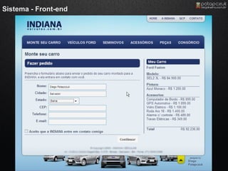 Sistema - Front-end
 