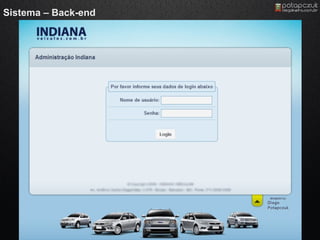 Sistema – Back-end
 