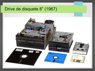 Drive de disquete 8” (1967)
 