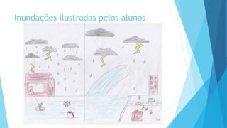 Inundações ilustradas pelos alunos

 