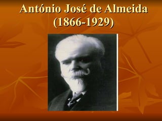 António José de Almeida (1866-1929) 