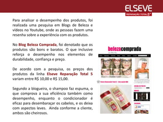 Branding do produto Elseve Reparação Total 5 - Trabalho do curso de ...