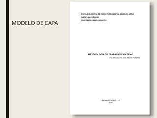 MODELO DE CAPA
 