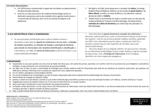 Ciências da Natureza - 6ºano - Biografia de Robert Kock | PDF ...