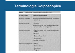 Terminologia Colposcópica
 