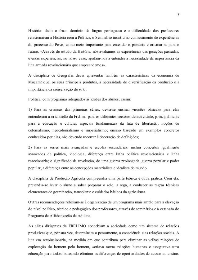 Educacao em Mocambique
