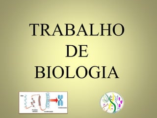 TRABALHO
DE
BIOLOGIA
 