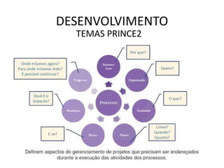 DESENVOLVIMENTO
TEMAS PRINCE2
 